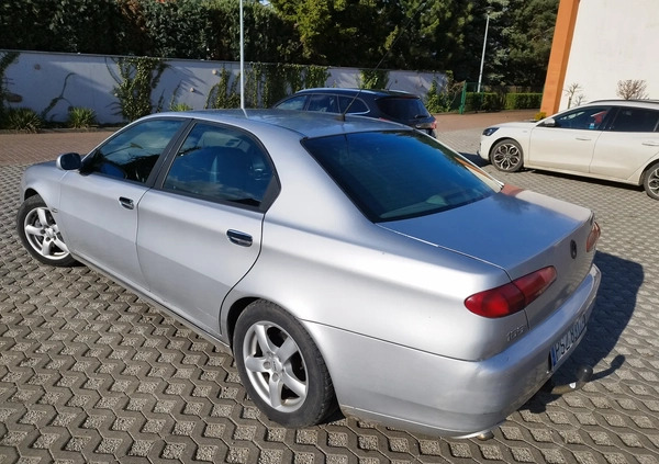 Alfa Romeo 166 cena 6500 przebieg: 229000, rok produkcji 2003 z Poznań małe 16